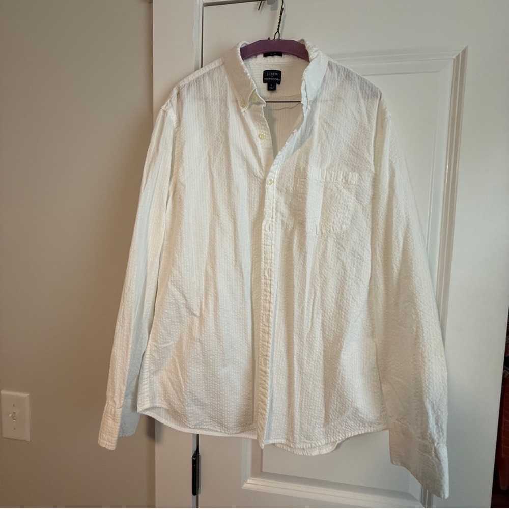 J. Crew White Dress Shirt